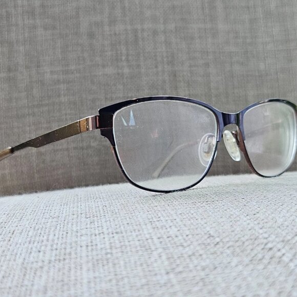 Isaac Mizrahi New York Women Eyeglasses Frame Brown/Purple Tone Glasses 52[]15 main image 6